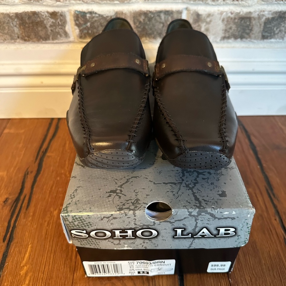 New Soho Lab brown 9.5 loafer